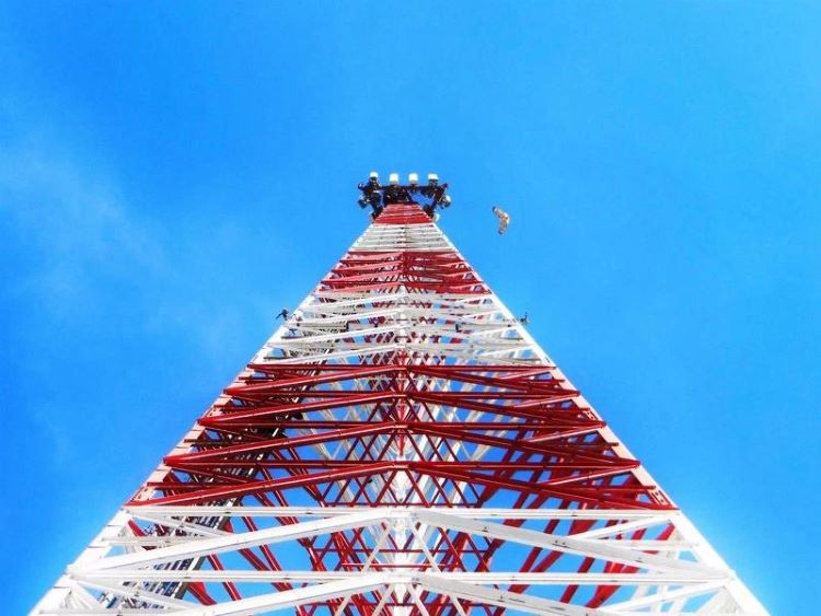 Triangular Signal Self Supporting TV Tower