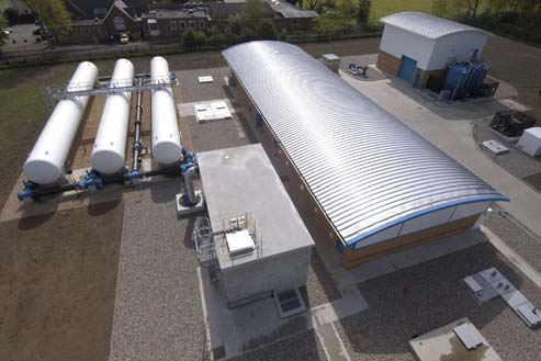 Water Treatment Works Process Plant Steel Buildings Costain Lane End